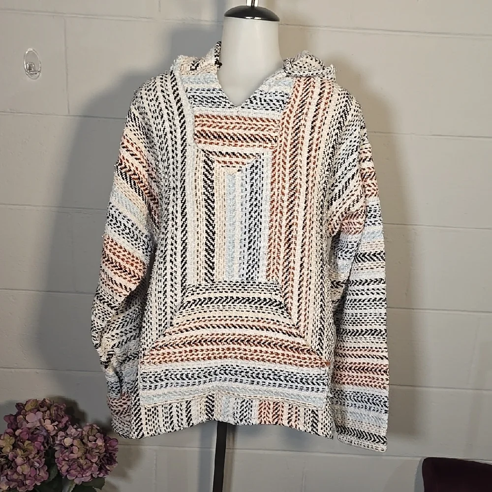 Multicolor Striped Hoodie - Picture 2 of 14